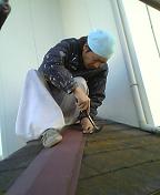 瓦屋根棟補修工事